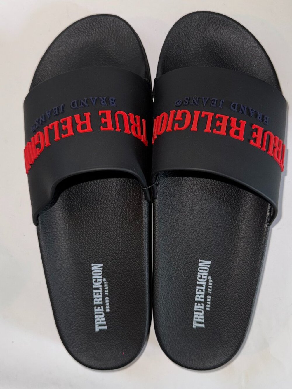 True Religion Men's Slides Sandals